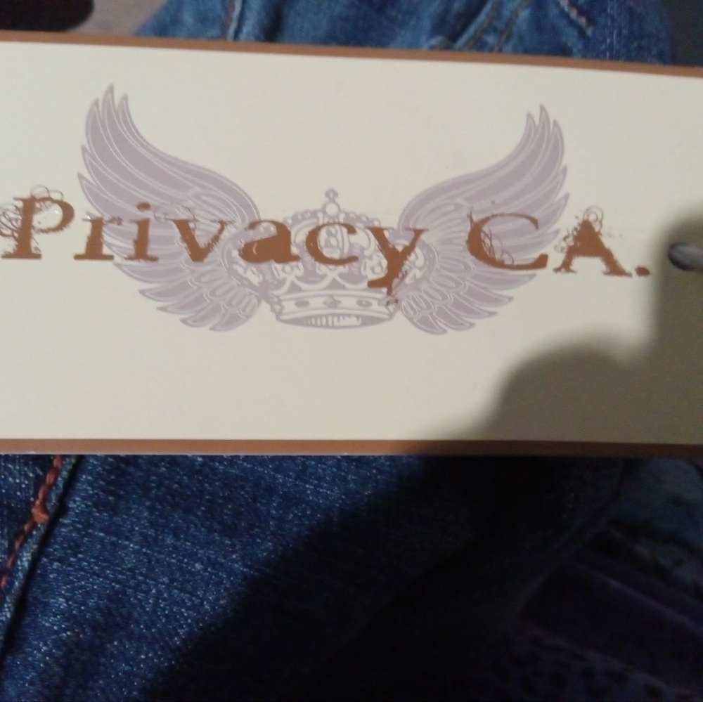 Privacy CA premium 1669 women's blue jeans. Size 17/18. NWT - Picture 7 of 10